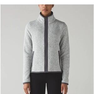 Lululemon It’s Fleecing Cold Zip Up Sz 8